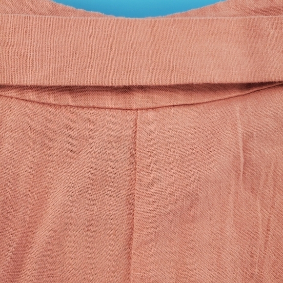 New with tags Marc New York coral linen tie waist sorts XL - Picture 10 of 16